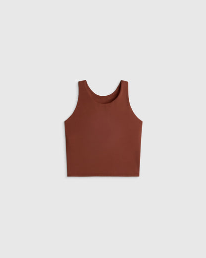 Girls Ultra-Form Fitted Tank - 6 / Storm Blue