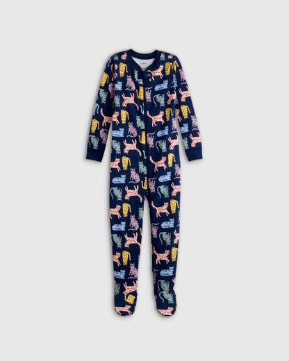 100% Organic Cotton Footie Pajama - 2T / Vehicles