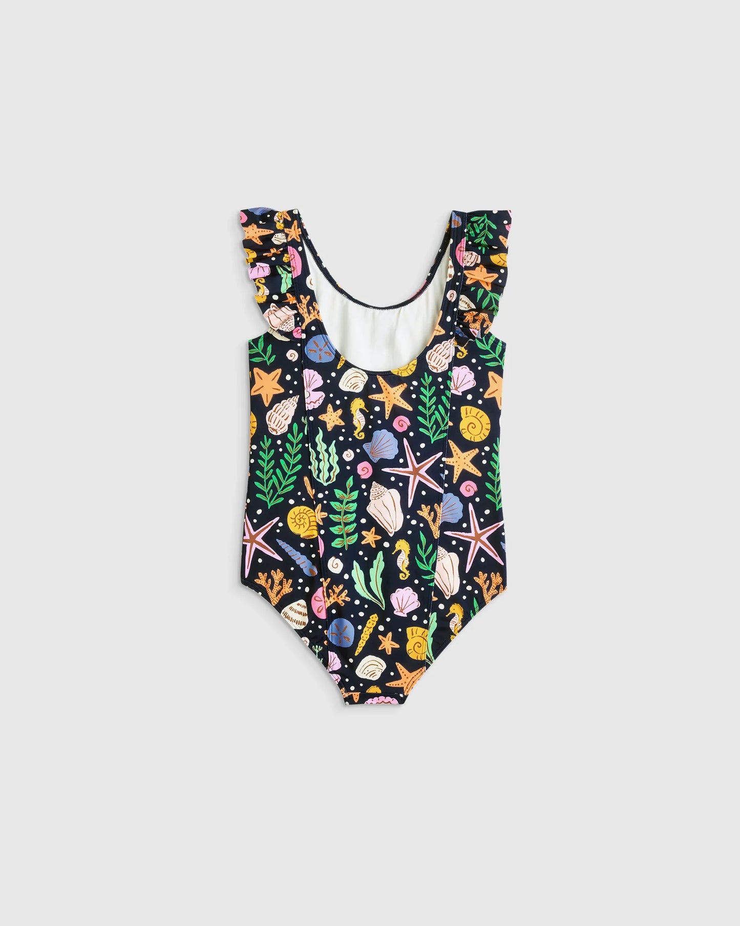 Ruffle One Piece Swimsuit - 6 / Soft Ditsy Floral