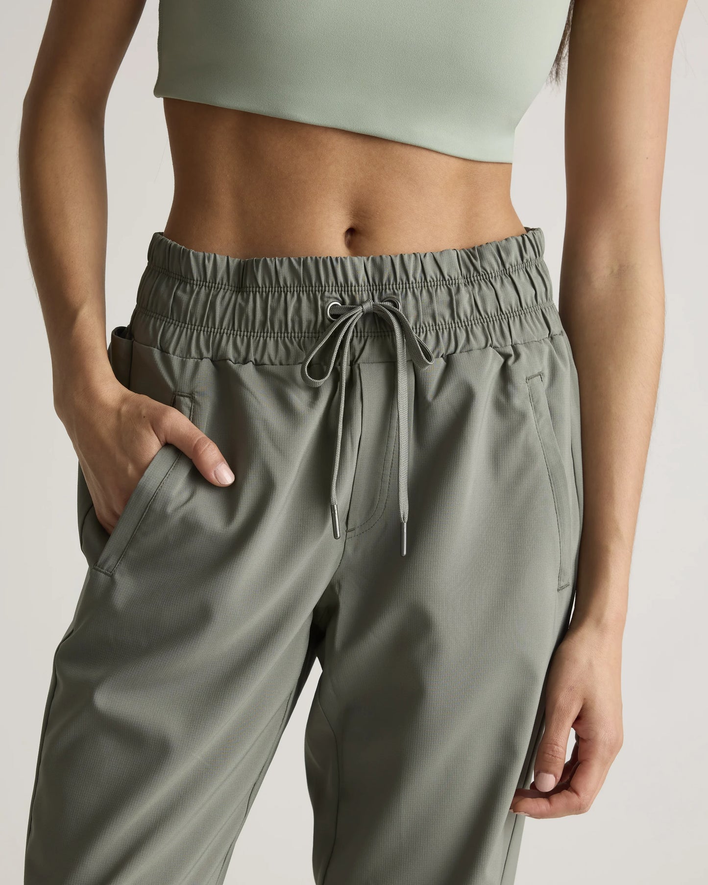 Micro Ripstop Mid-Rise Hike Joggers - XS / Heritage Olive