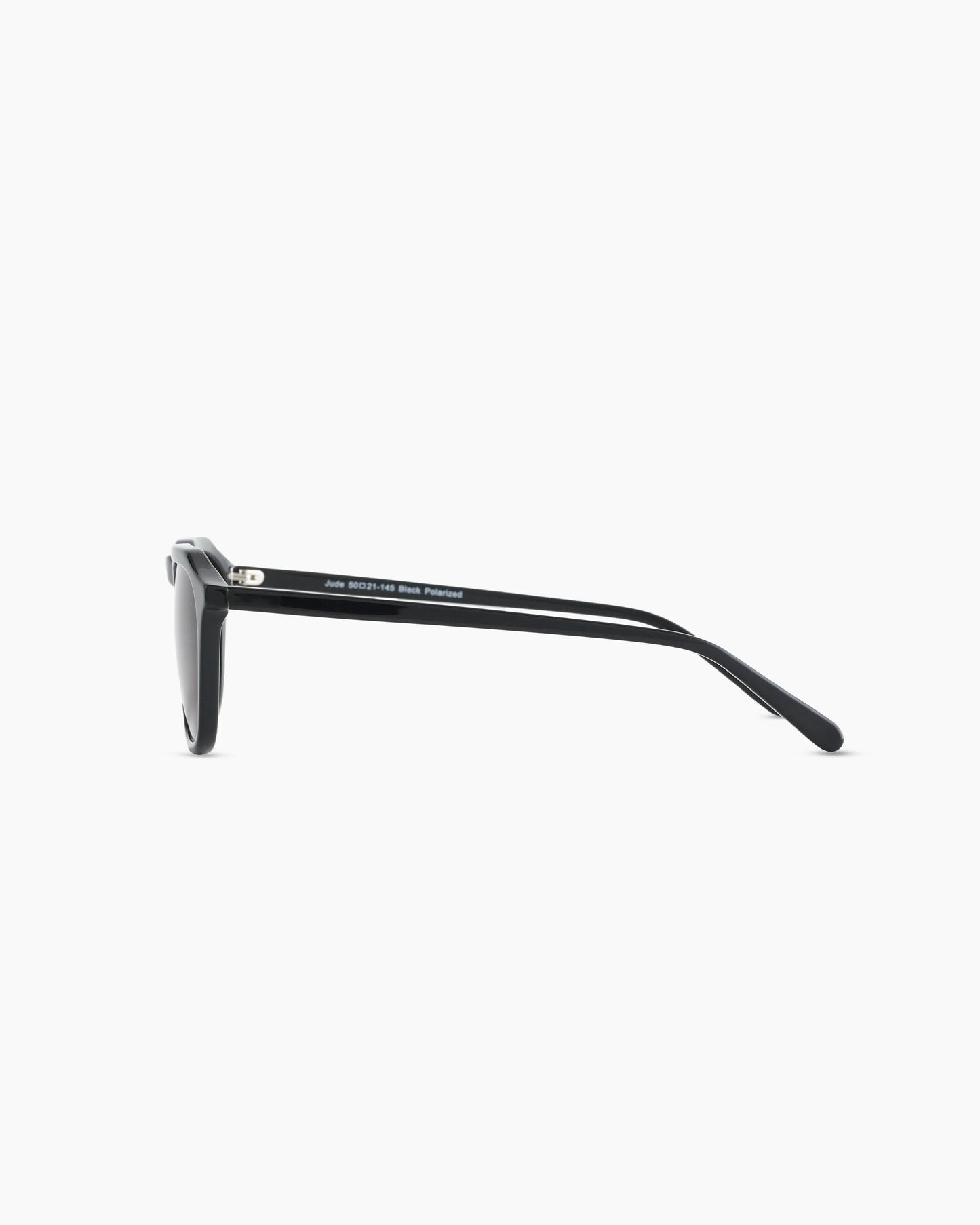 Jude Polarized Acetate Sunglasses - One Size / Black with Green lens