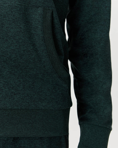 Flowknit Performance Full-Zip Chest Pocket Hoodie - XS / Heather Deep Navy
