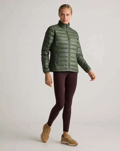 Lightweight Down Packable Puffer Jacket - XS / Black