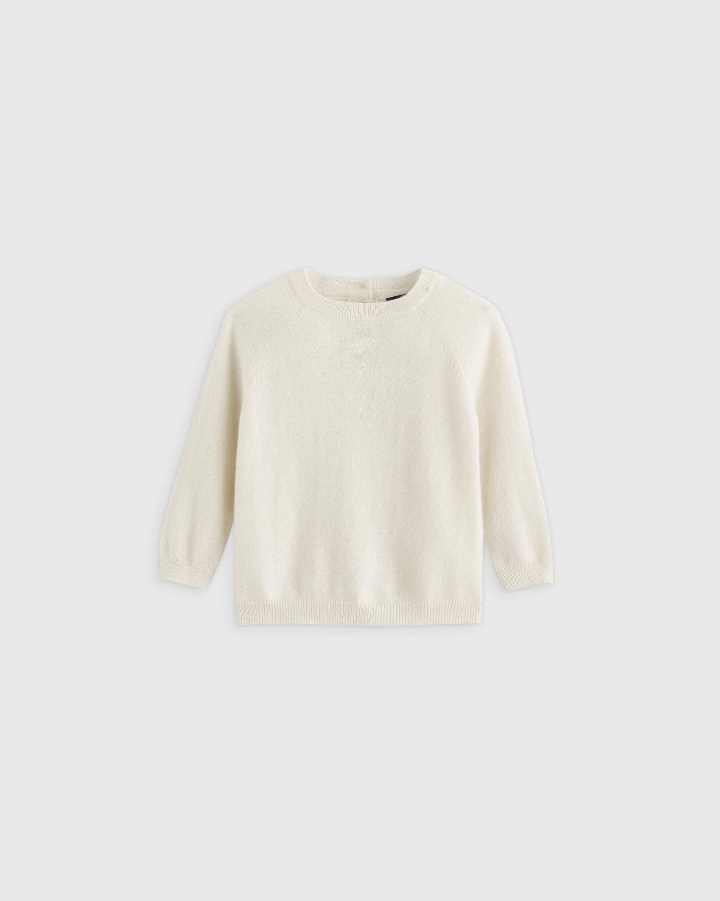 Washable Cashmere Crewneck Sweater - 0-3M / Varsity Red