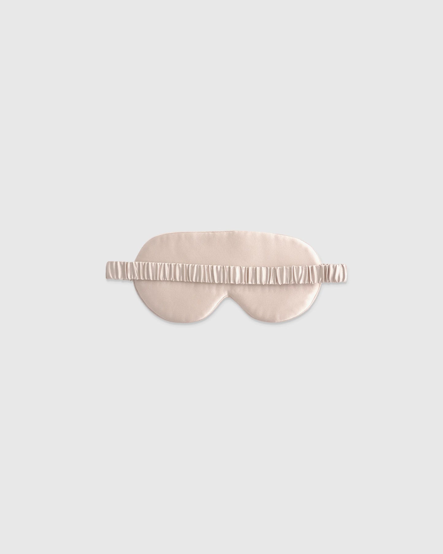 Mulberry Silk Beauty Sleep Mask - One Size / Soft Pink