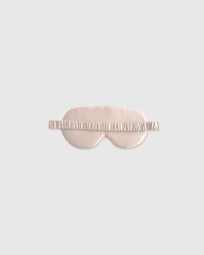 Mulberry Silk Beauty Sleep Mask - One Size / Soft Pink