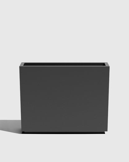 Block Series All Weather Rectangular Planter by Veradek - One Size / Black