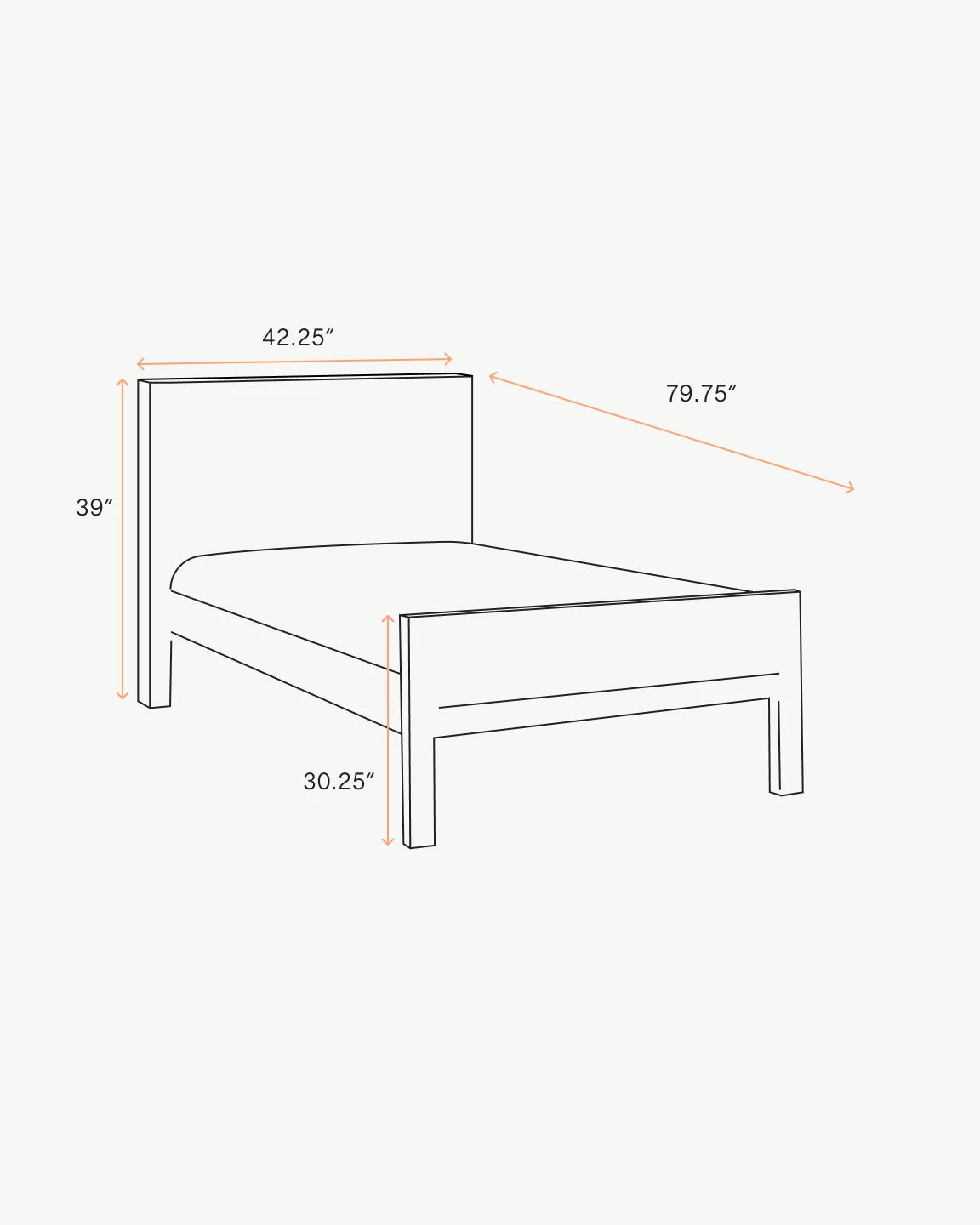 Natural Wood Twin over Twin Convertible Bunk Bed - One Size / Natural Wood