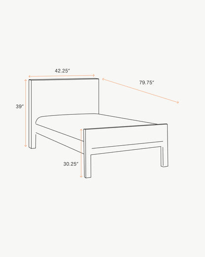 Natural Wood Twin over Twin Convertible Bunk Bed - One Size / Natural Wood