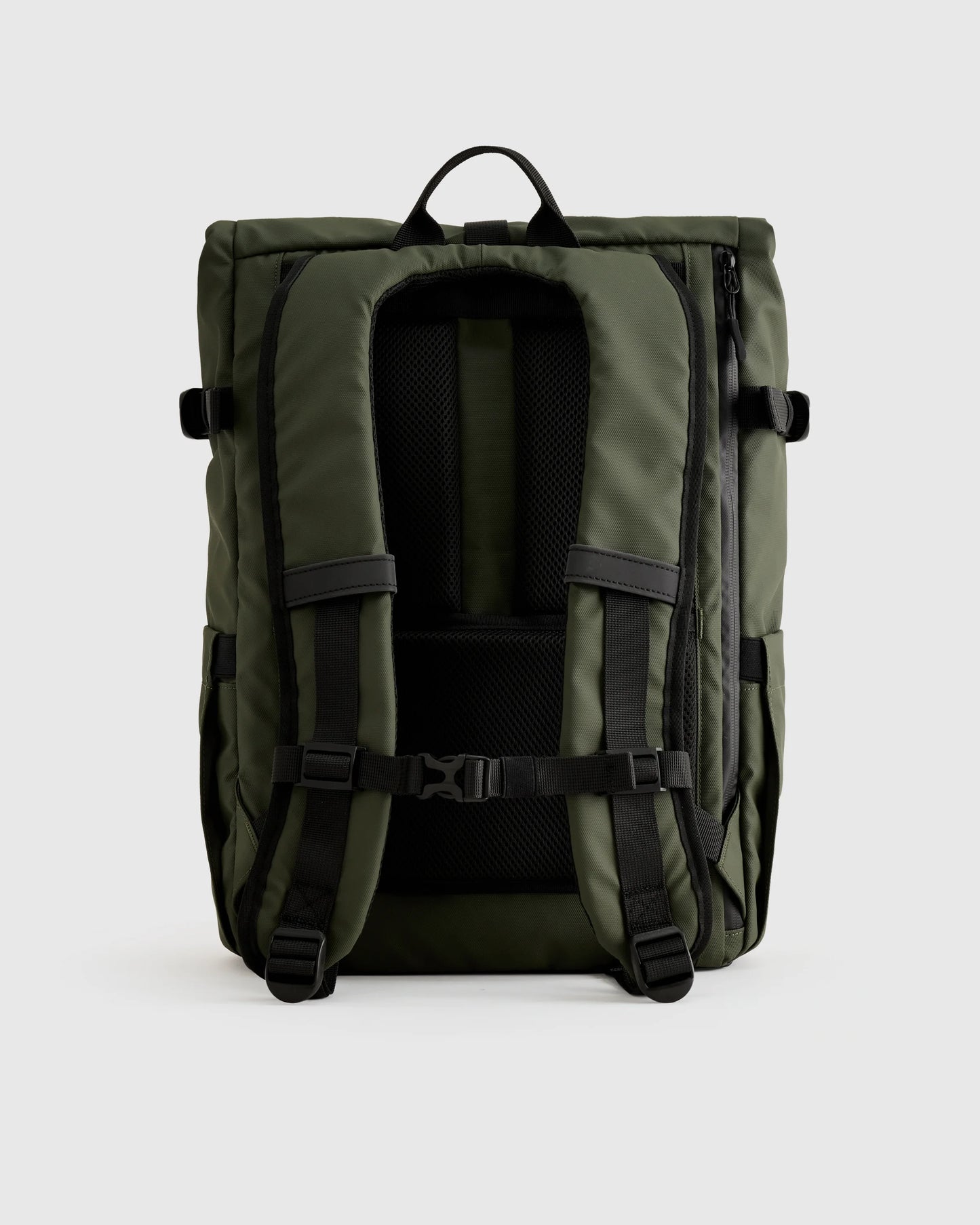 Weather Proof Roll-Top Backpack - One Size / Navy