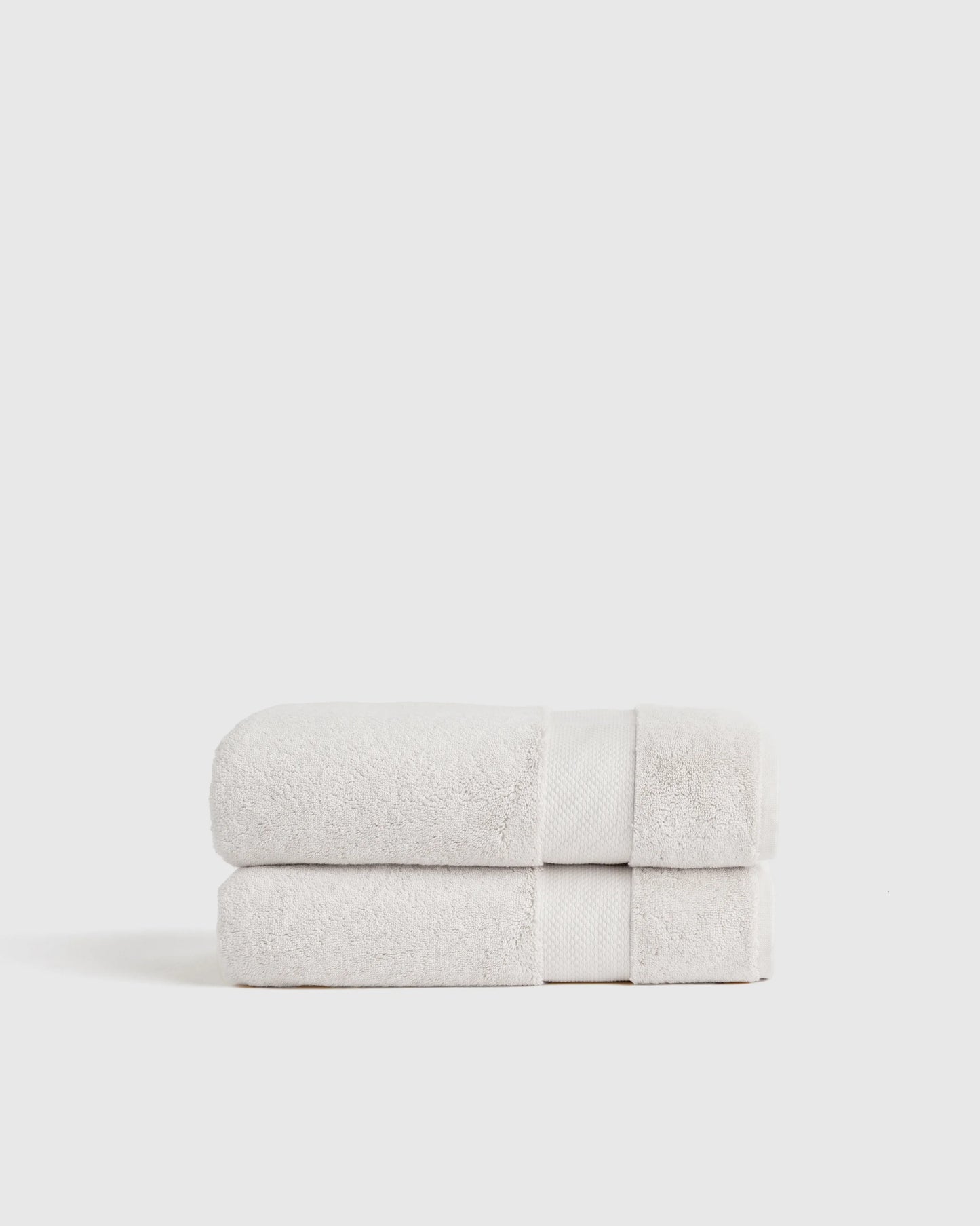 Turkish Ultra Plush Bath Towel (Set of 2) - One Size / White
