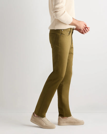 Comfort Stretch Traveler 5-Pocket Pants - Straight - 28X30 / Military Olive