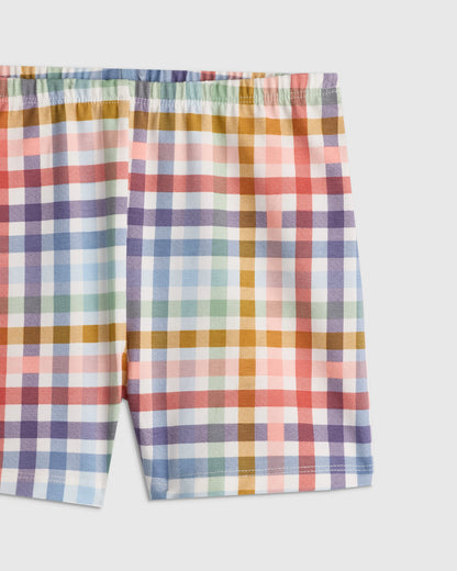 Organic Cotton Cartwheel Shorts - 2T / Bright Blush