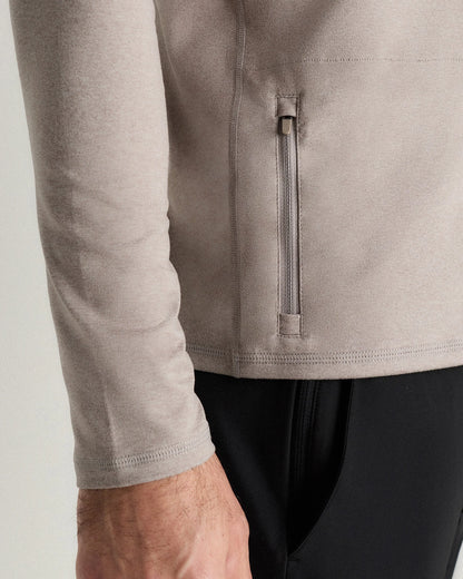 Flowknit Performance Half-Zip - XS / Heather Morel Grey