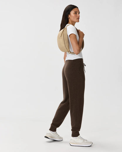 Quinn Suede Sling Bag - One Size / Whiskey