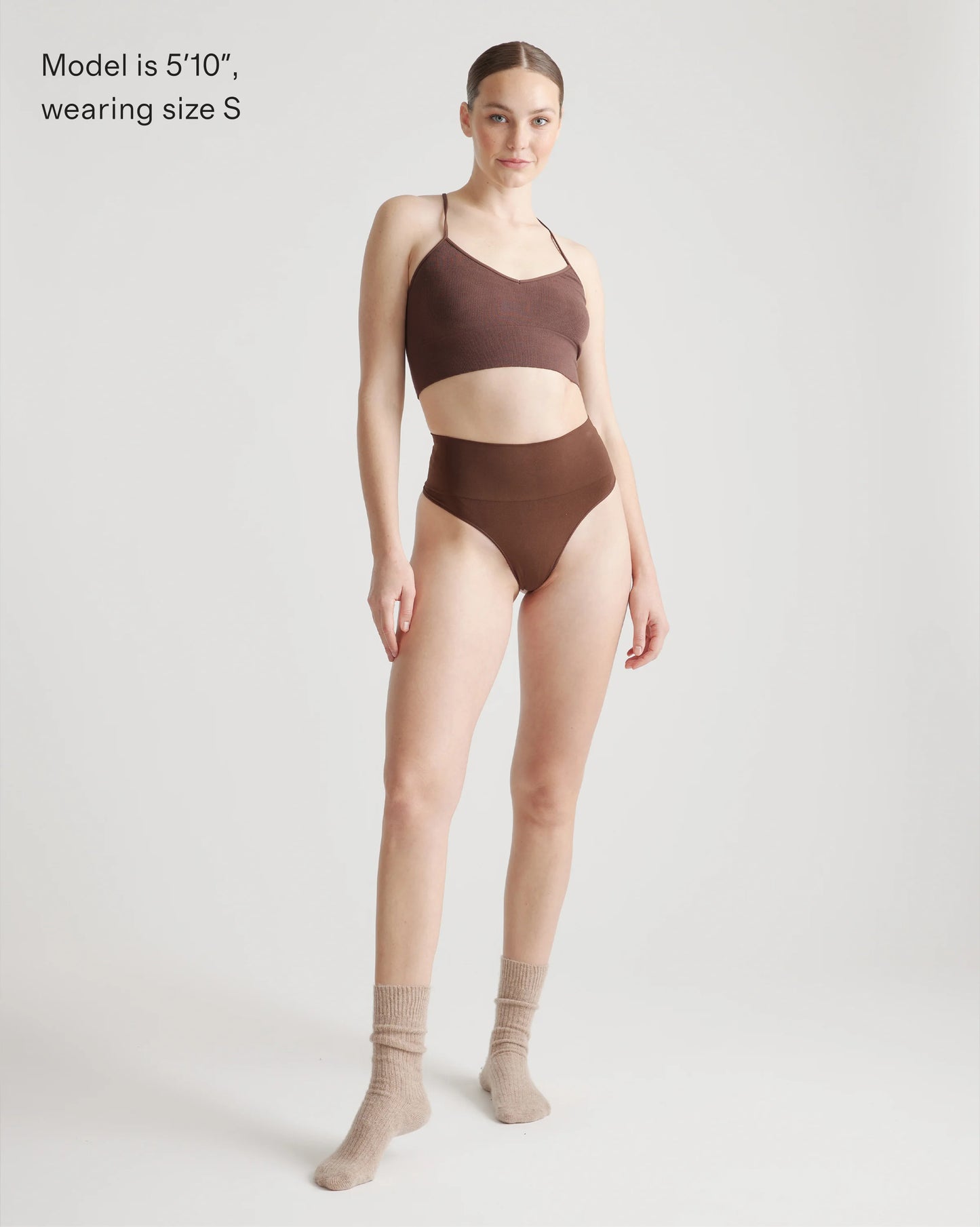 Shaping High-Waisted Thong (3-Pack) - XS / Black