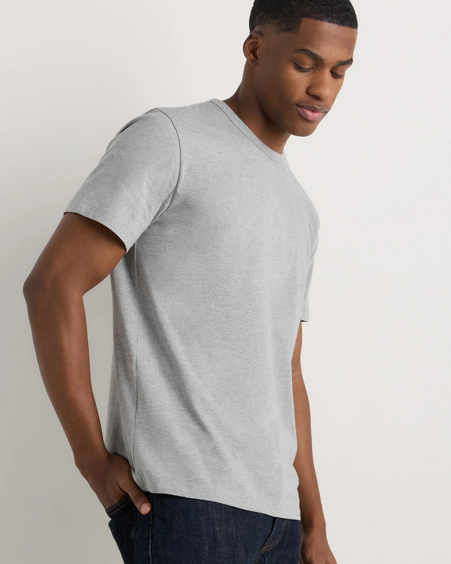 Japanese Lotus Tee - S / Black