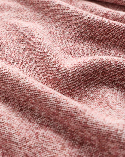 100% Organic Cotton Boyfriend Crew Sweater - XS / Speckled Beige