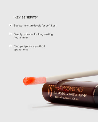 Pure Radiance Overnight Lip Treatment by True Botanicals - One Size / No Color