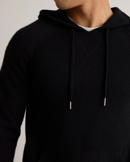 Mongolian Cashmere Pullover Hoodie - XS / Sea Spray Green