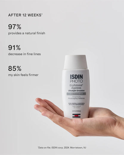 Eryfotona Ageless Ultralight Tinted Mineral Sunscreen SPF 50 by ISDIN - One Size / No Color