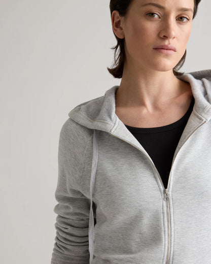 SuperSoft Fleece Full-Zip Hoodie - XS / Smoked Thyme Green