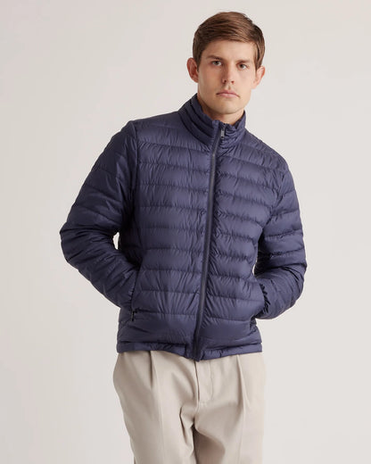 Lightweight Down Packable Puffer Jacket - XS / Overcast Grey