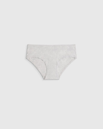 Girls Organic Cotton Hipster Solid 5-Pack - 6 / Neutral/Pink Multi Pack
