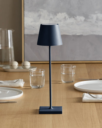 Poldina Pro Rechargeable Table Lamp by Zafferano - Regular / White