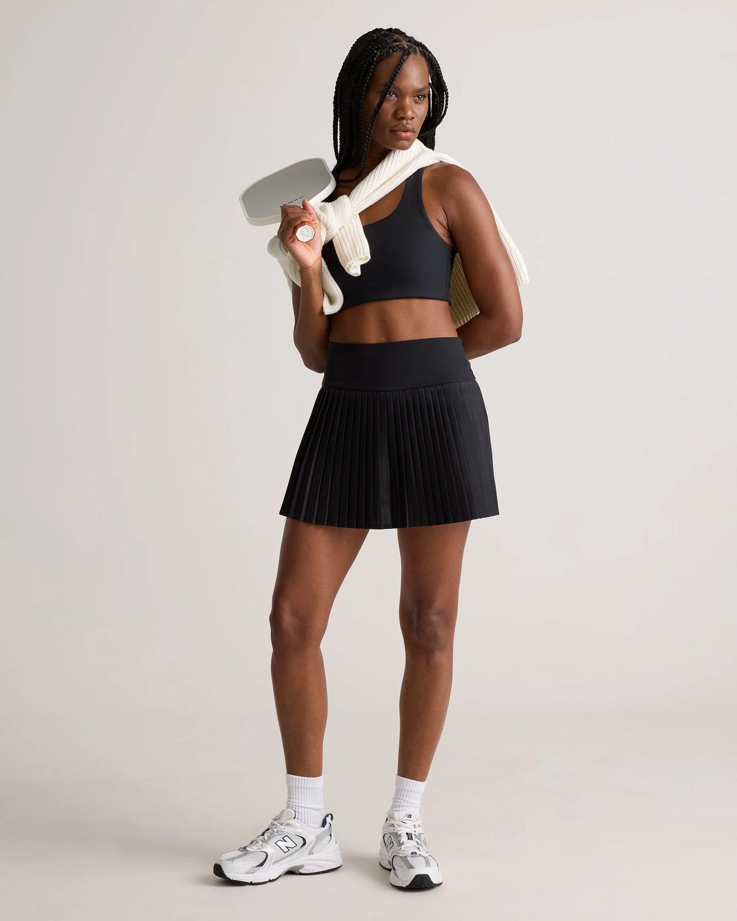 Court Sport Pleated Tennis Skirt - XS / Azul Blue