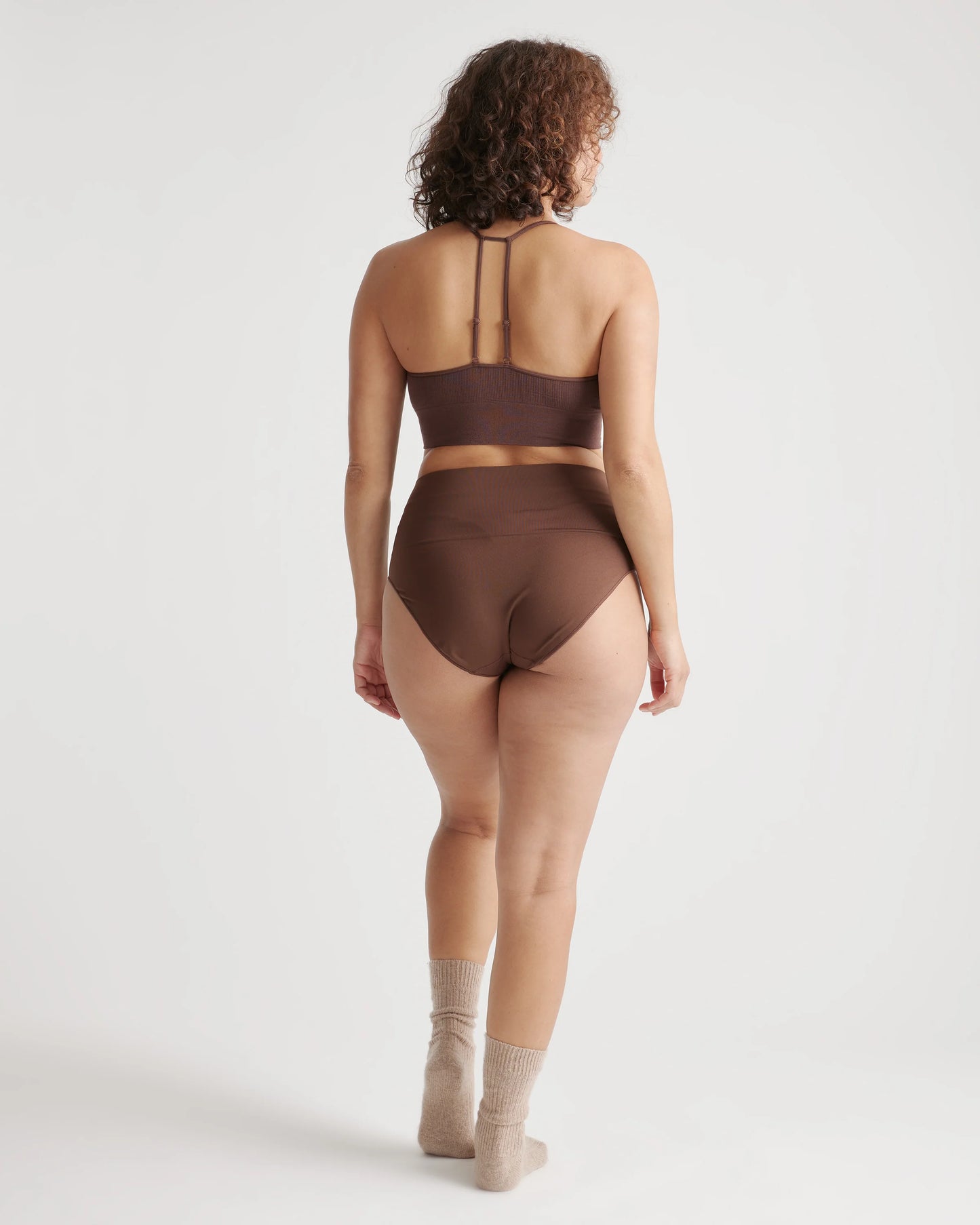 Shaping High-Waisted Brief (3-Pack) - XS / Cocoa