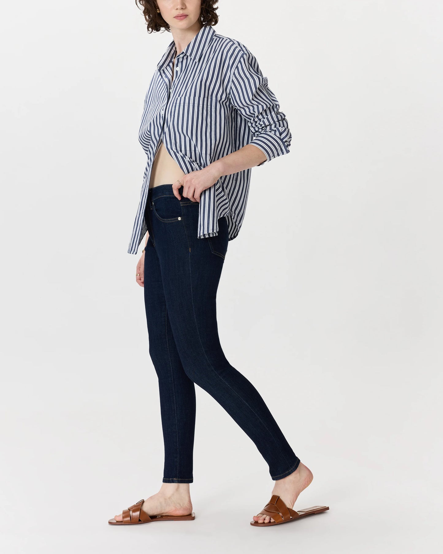 Bella Stretch Skinny Jeans - 24 / Seaside Blue