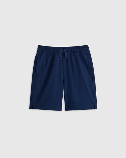Boys Performance Pull On Short - 6 / Navy