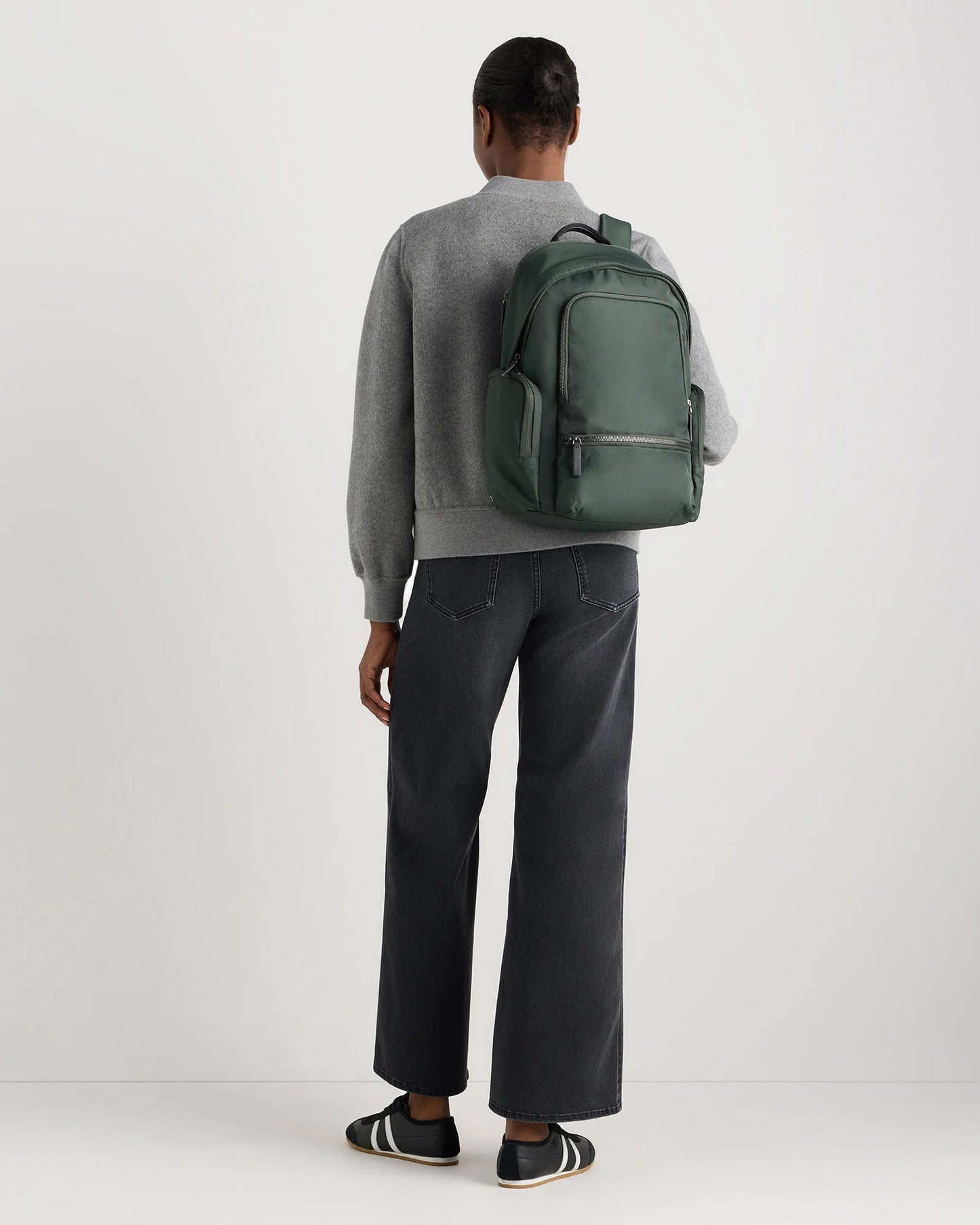 Voyage Nylon Commuter Backpack - One Size / Black