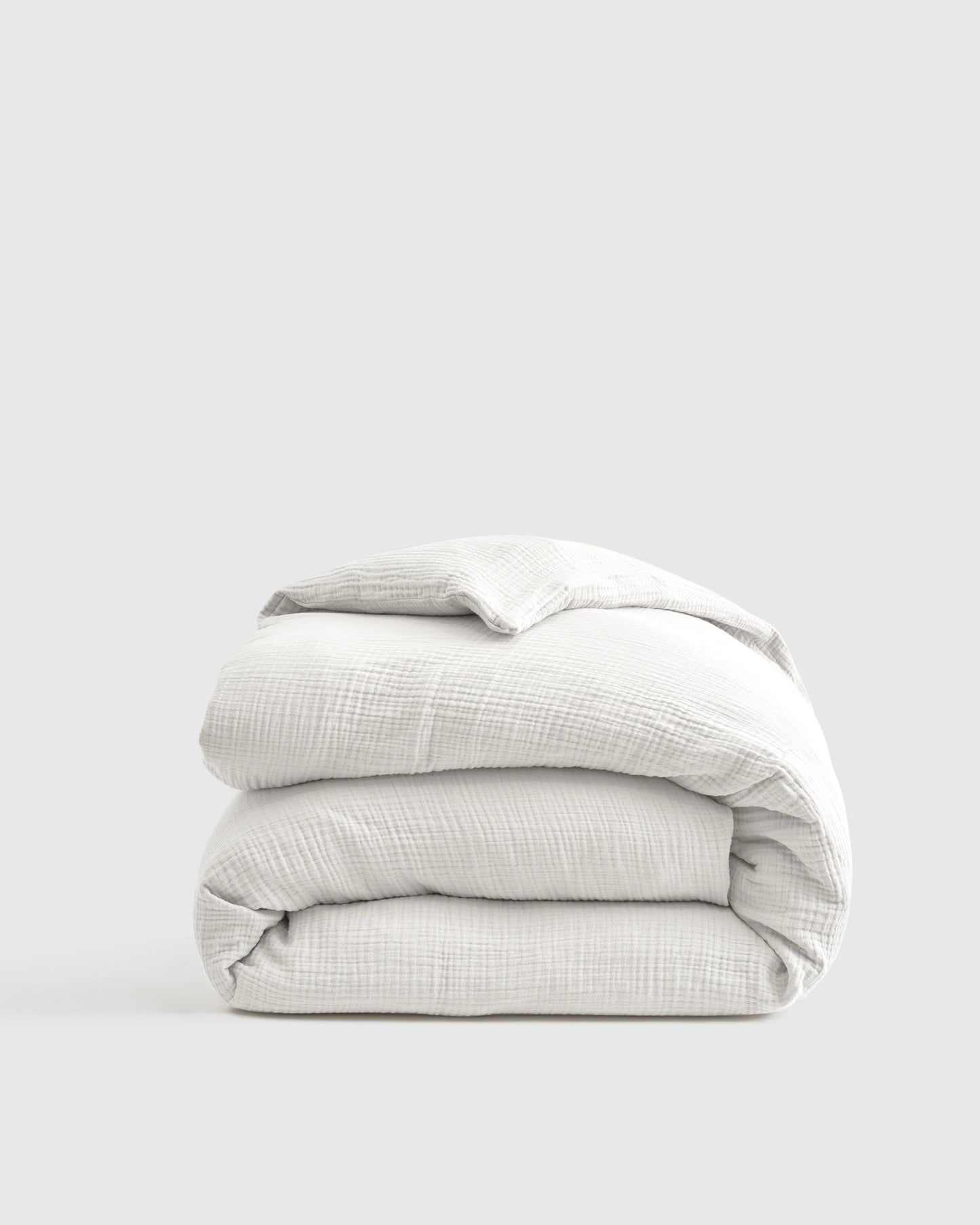 Organic Cotton Gauze Duvet Cover - Twin / Dried Sage
