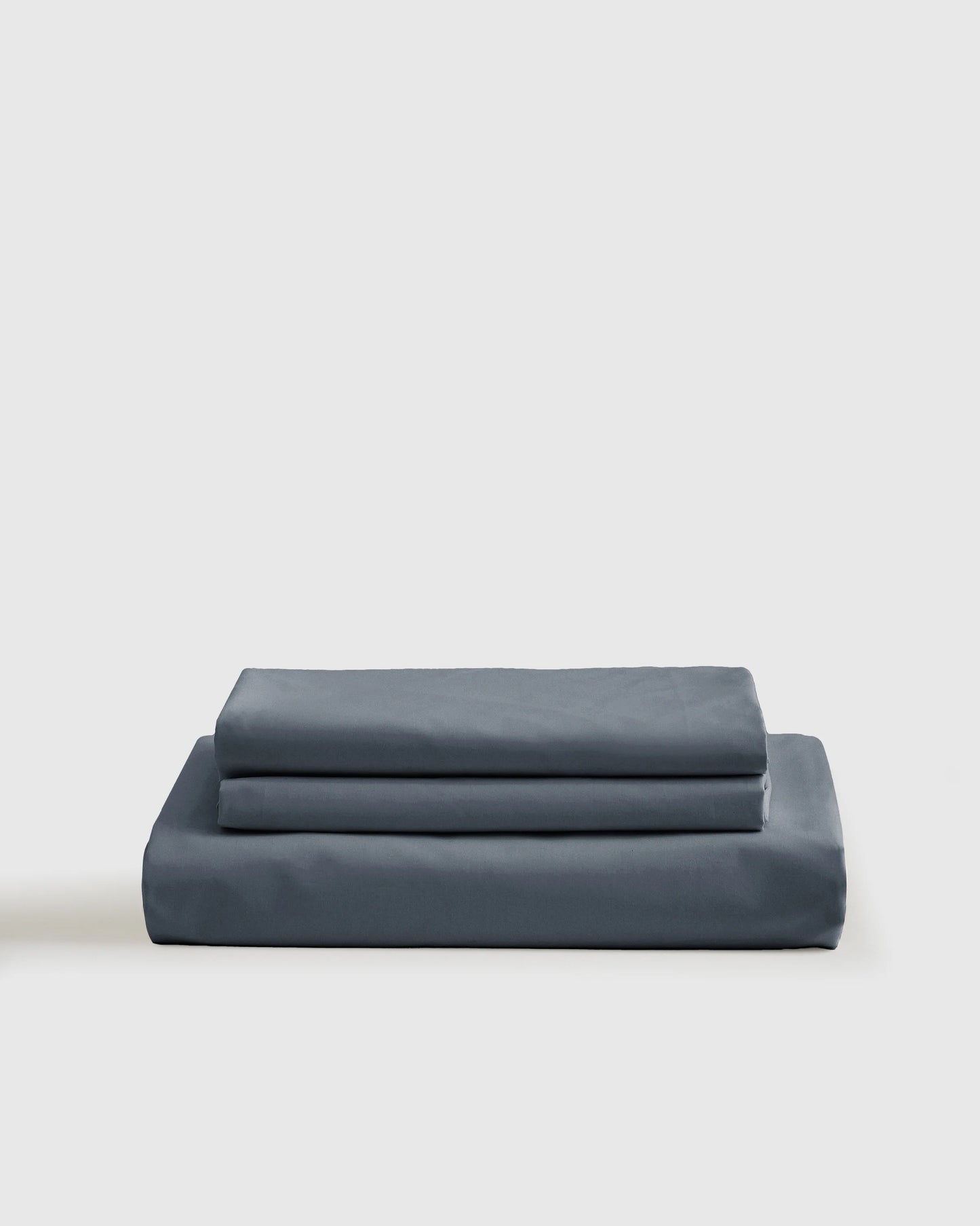 Organic Crisp Percale Fitted Sheet Set - Twin / Espresso
