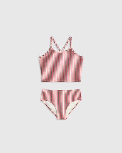 Tankini Swimsuit - 6 / Soft Ditsy Floral