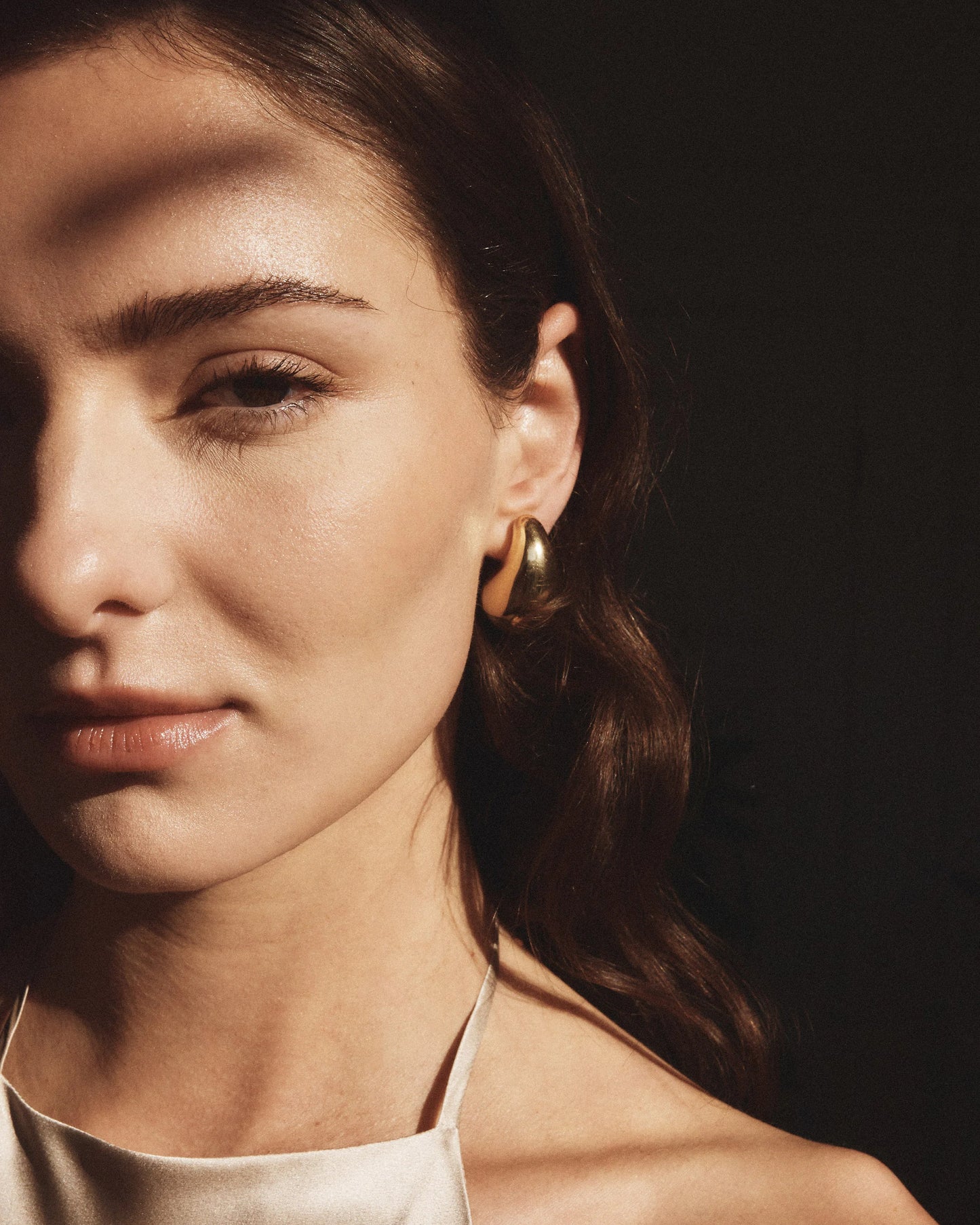 Teardrop Earrings - One Size / Gold Vermeil