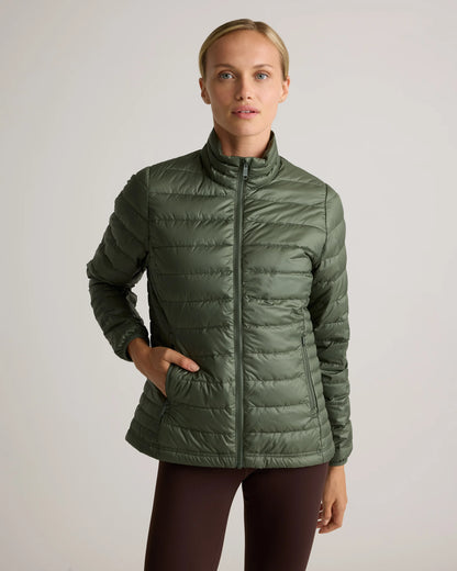 Lightweight Down Packable Puffer Jacket - XS / Black