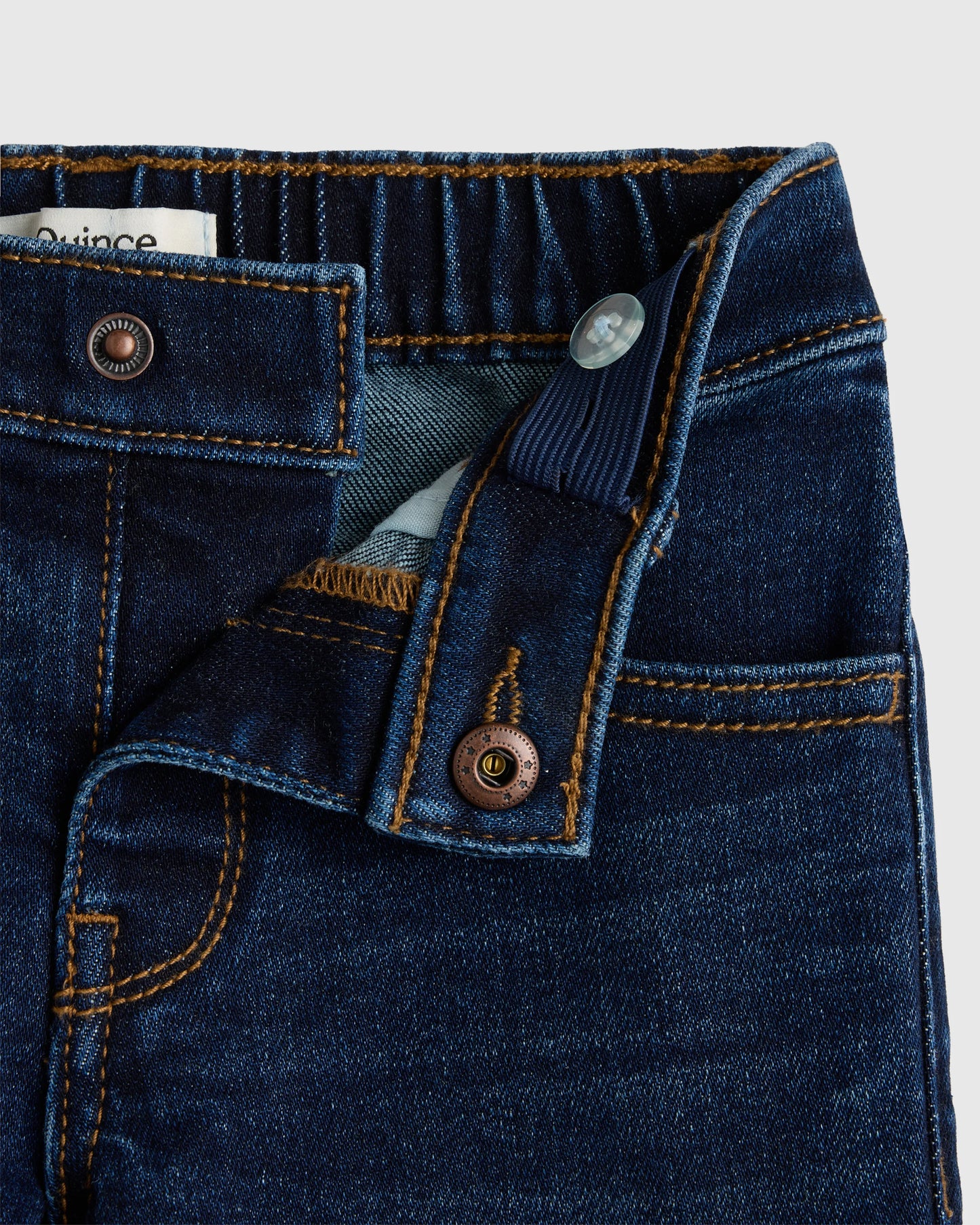 Boys Stretch Straight Jeans - 2T / Dark Wash