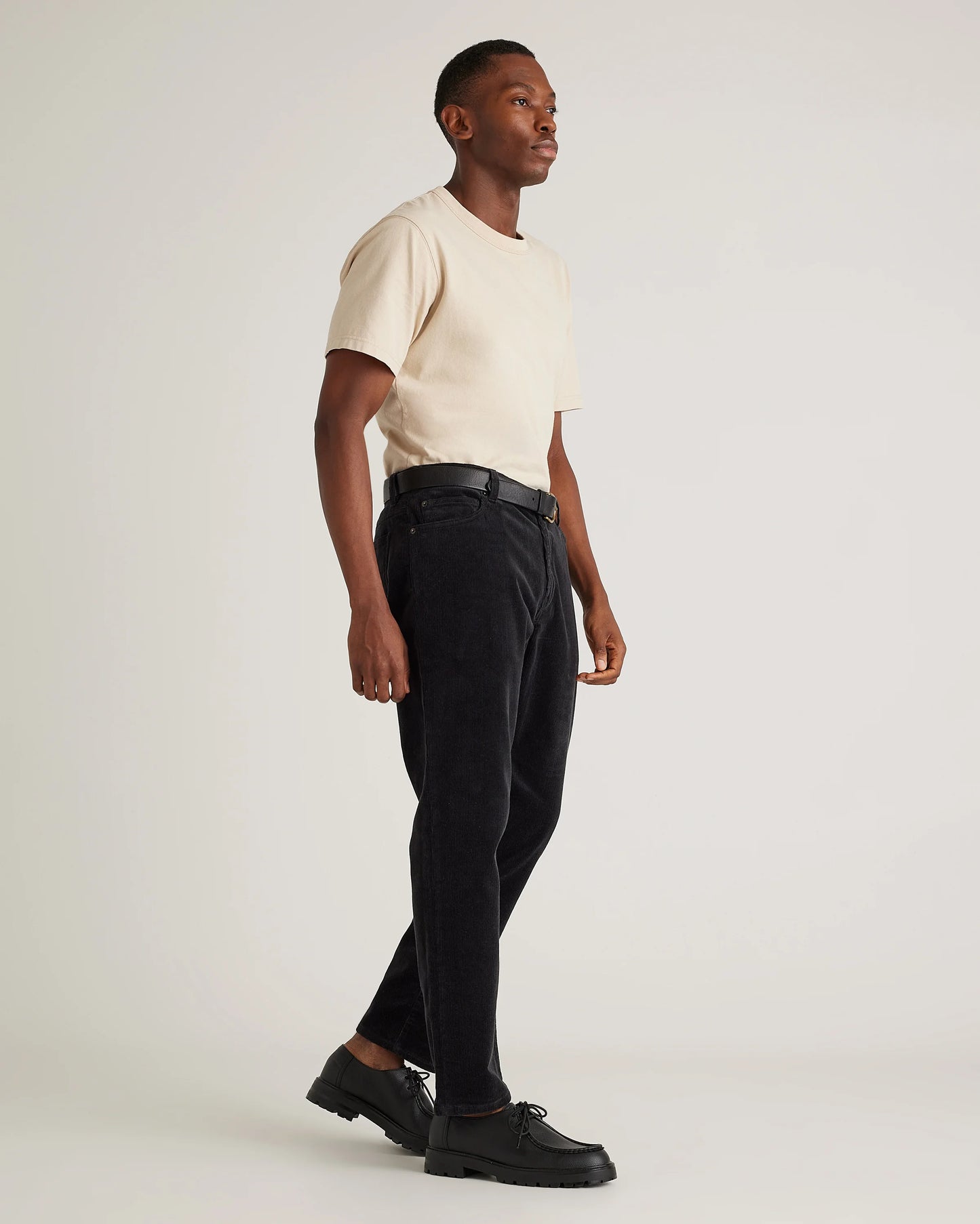 Organic Stretch Corduroy 5-Pocket Pants - 30X30 / Espresso