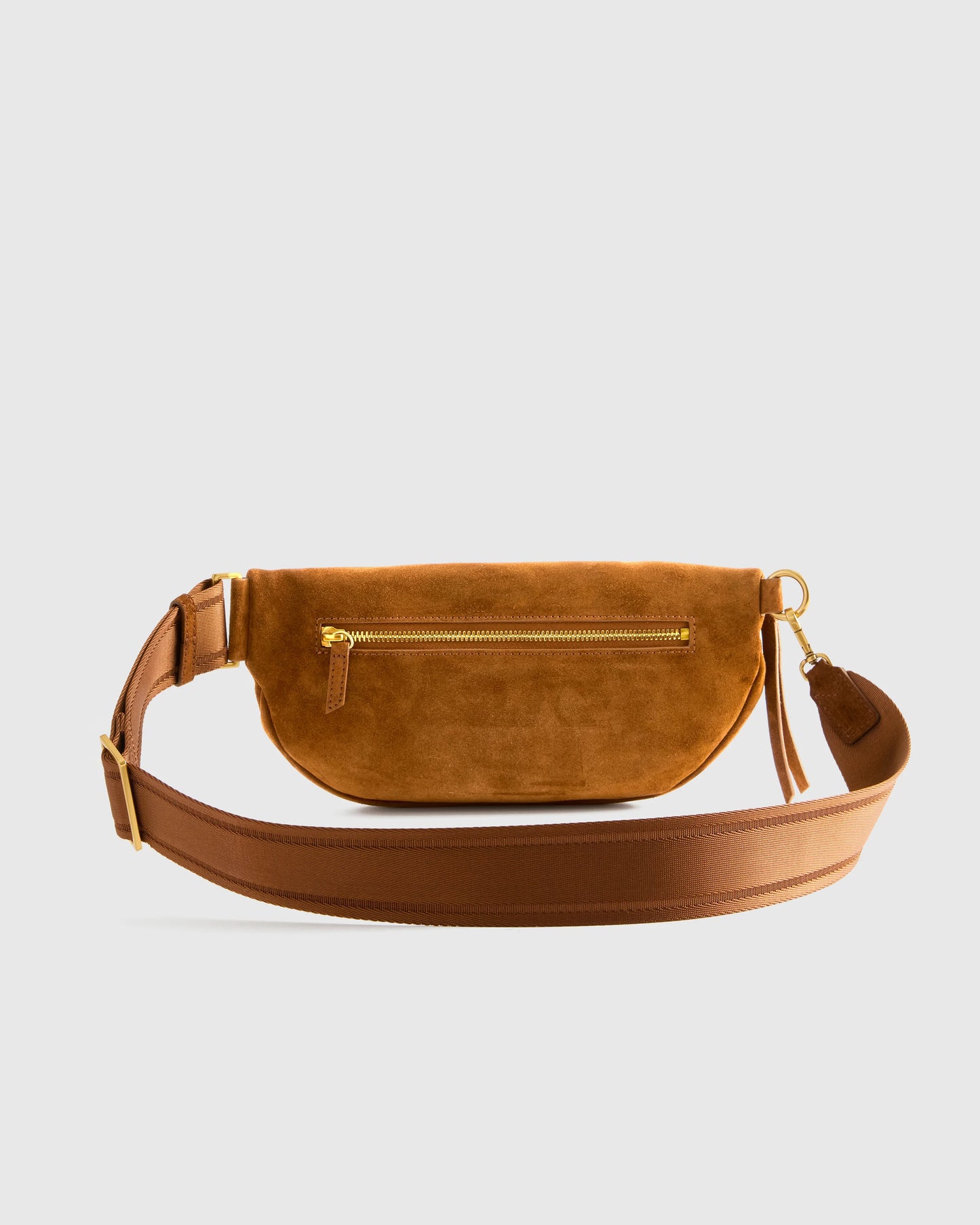 Quinn Suede Sling Bag - One Size / Whiskey