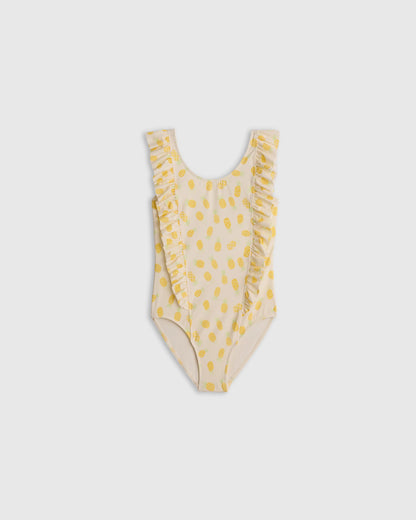 Ruffle One Piece Swimsuit - 2T / Soft Ditsy Floral