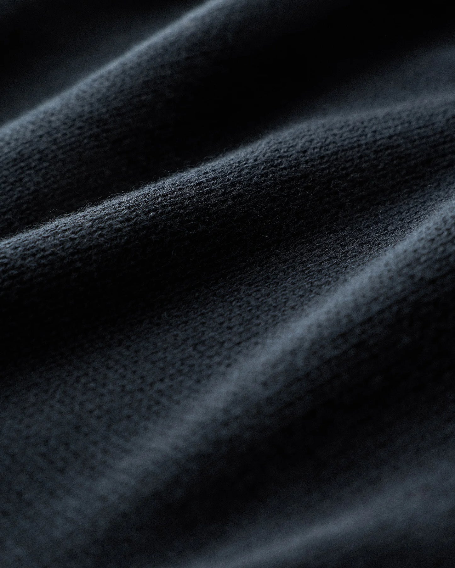 100% Organic Cotton Quarter-Zip Sweater - S / Moonstone Blue
