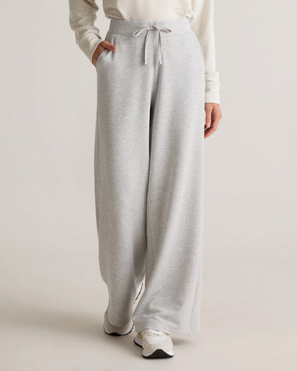 SuperSoft Fleece Wide Leg Pants - XS / Dried Fig