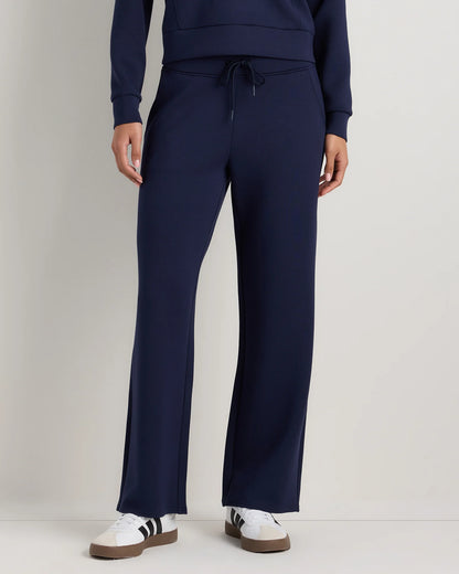 CloudComfort Wide Leg Pants - XS / Pebble Beige