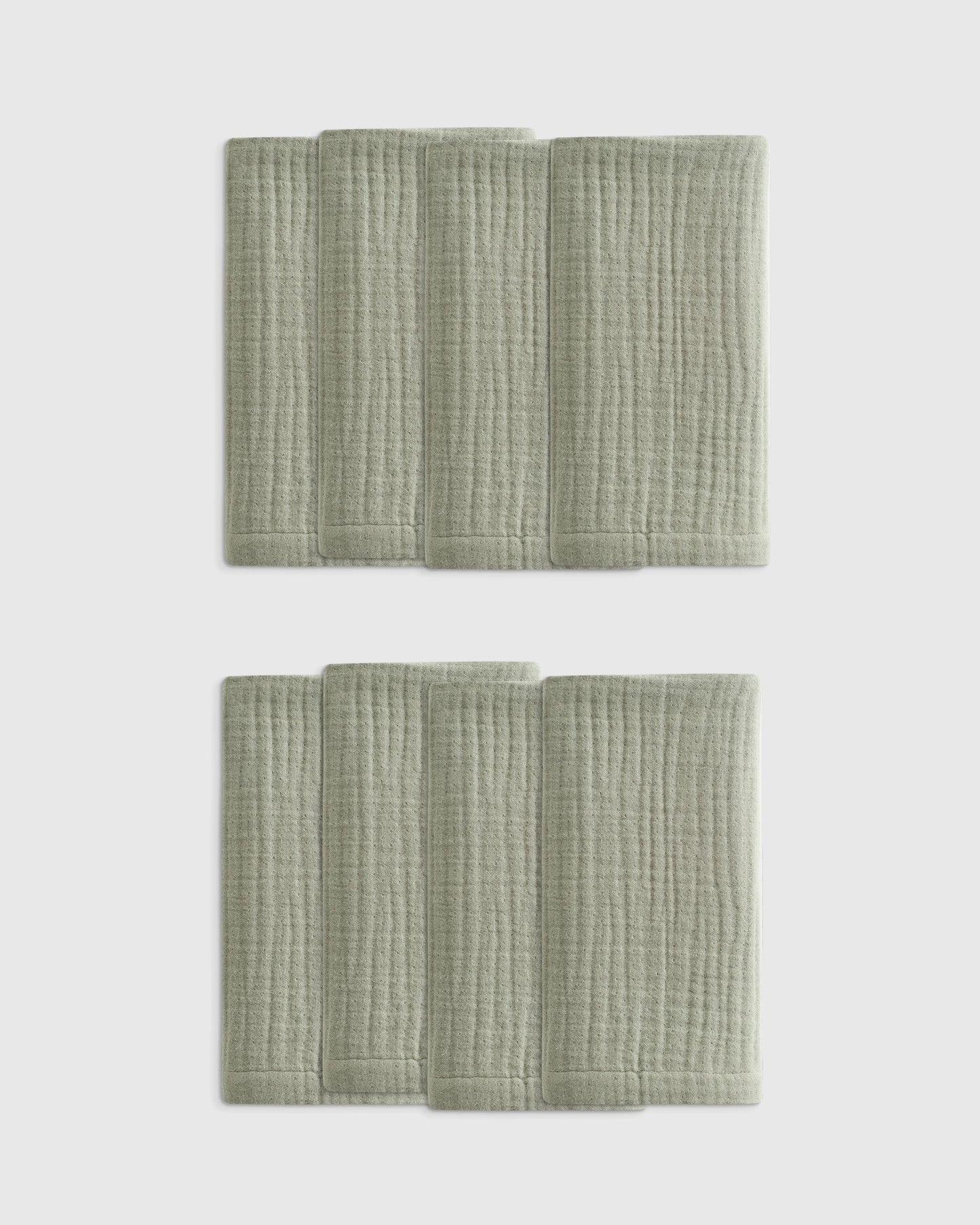 Organic Cotton Gauze Napkins (Set of 8) - One Size / Chocolate