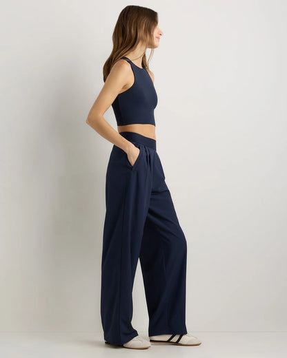 Performance Tech Wide Leg Pants - XS / Black