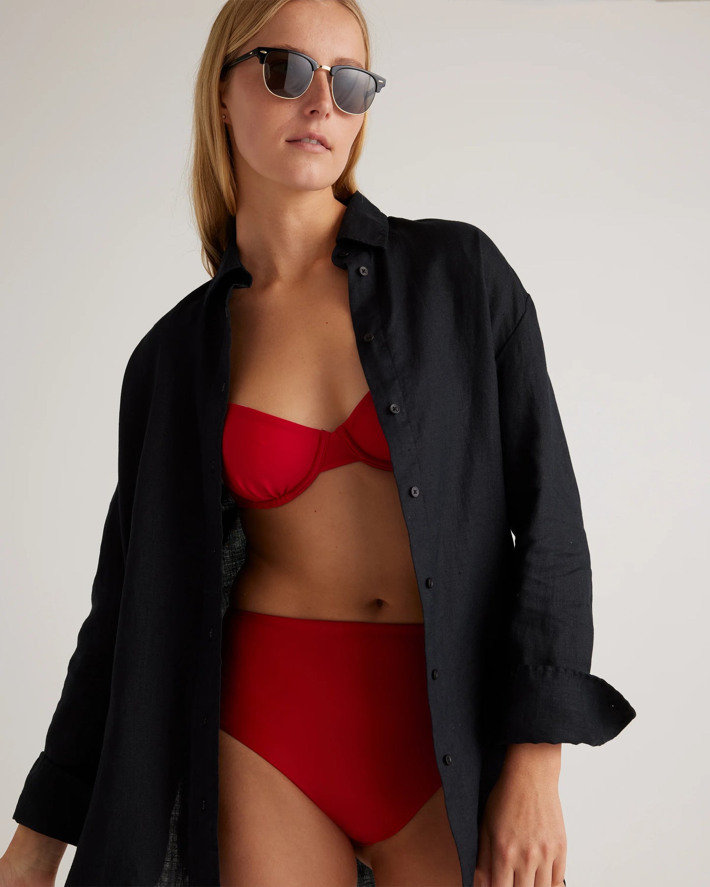 Italian Demi Bikini Top - XS / Deep Navy
