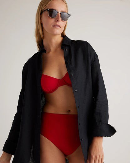 Italian Demi Bikini Top - XS / Deep Navy